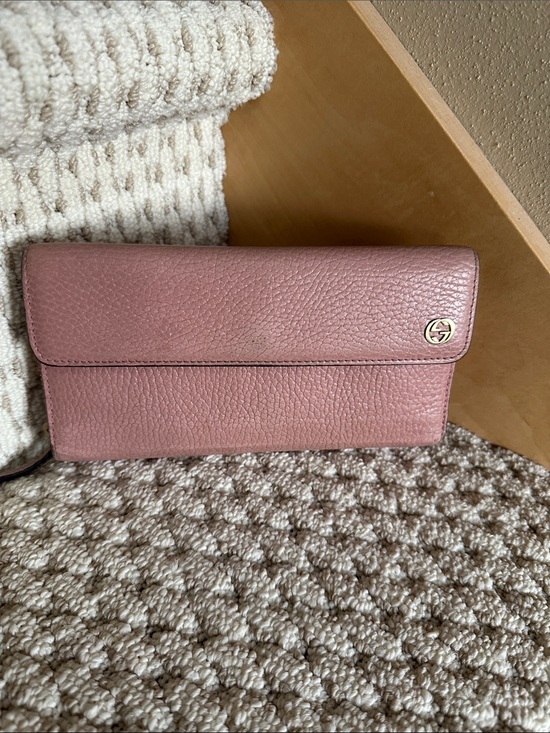 Gucci Handbags - Gucci Calfskin Interlocking G Continental Wallet